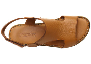 Orizonte Lumi Womens Comfortable European Leather Sandals