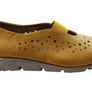 Flex & Go Anouk Womens Comfortable Leather Shoes Made In Portugal