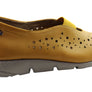 Flex & Go Anouk Womens Comfortable Leather Shoes Made In Portugal