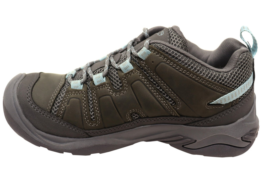 Keen Circadia Vent Womens Leather Wide Fit Hiking Shoes