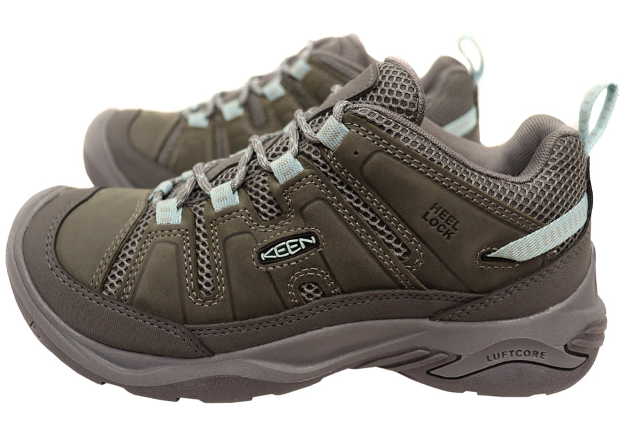 Keen Circadia Vent Womens Leather Wide Fit Hiking Shoes