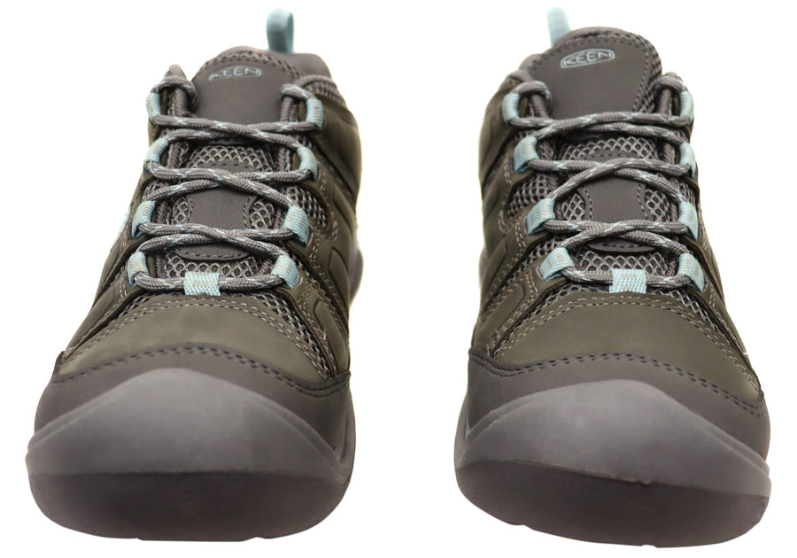 Keen Circadia Vent Womens Leather Wide Fit Hiking Shoes