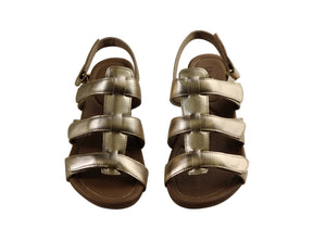 Usaflex Lani Womens Comfort Cushioned Leather Sandals Made In Brazil