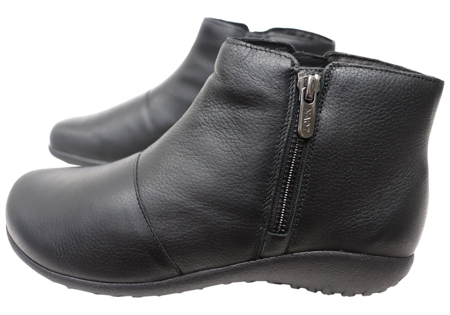 Naot Wanaka Womens Leather Comfortable Ankle Boots