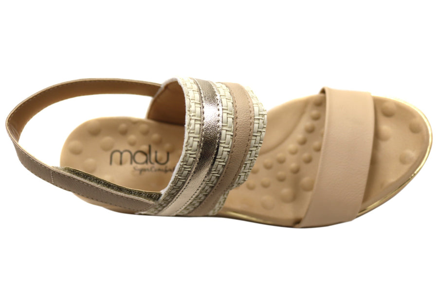 Malu Supercomfort Mexie Womens Comfort Platform Sandals Made In Brazil