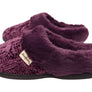 Dearfoams Womens Comfortable Claire Marled Chenille Knit Clog Slippers