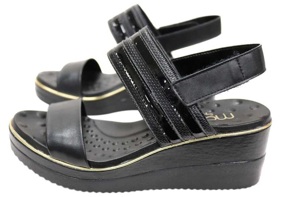 Malu Supercomfort Mexie Womens Comfort Platform Sandals Made In Brazil