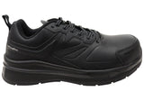 KingGee Mens Hyper Tec Leather Composite Safety Toe Work Shoes