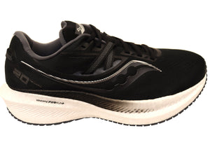 Saucony Mens Triumph 20 Wide Fit Athletic Running Shoes