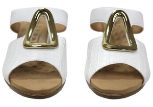 Malu Supercomfort Amosar Womens Comfort Wedge Slides Made In Brazil