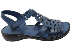 Orizonte Raya Womens Comfortable European Leather Sandals