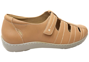 Scholl Orthaheel Wendy Womens Comfortable Supportive Leather Shoes