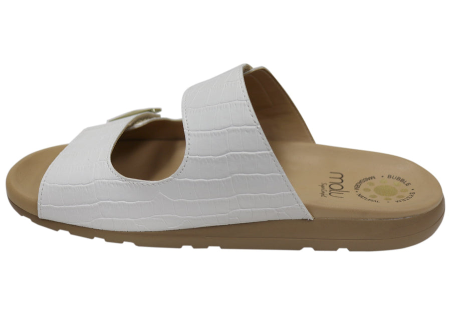 Malu Supercomfort Ricky Womens Comfort Slides Sandals Made In Brazil