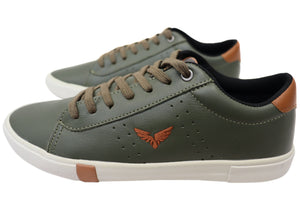 Eagle Fly Timothy Mens Comfortable Lace Up Casual Shoes Made In Brazil