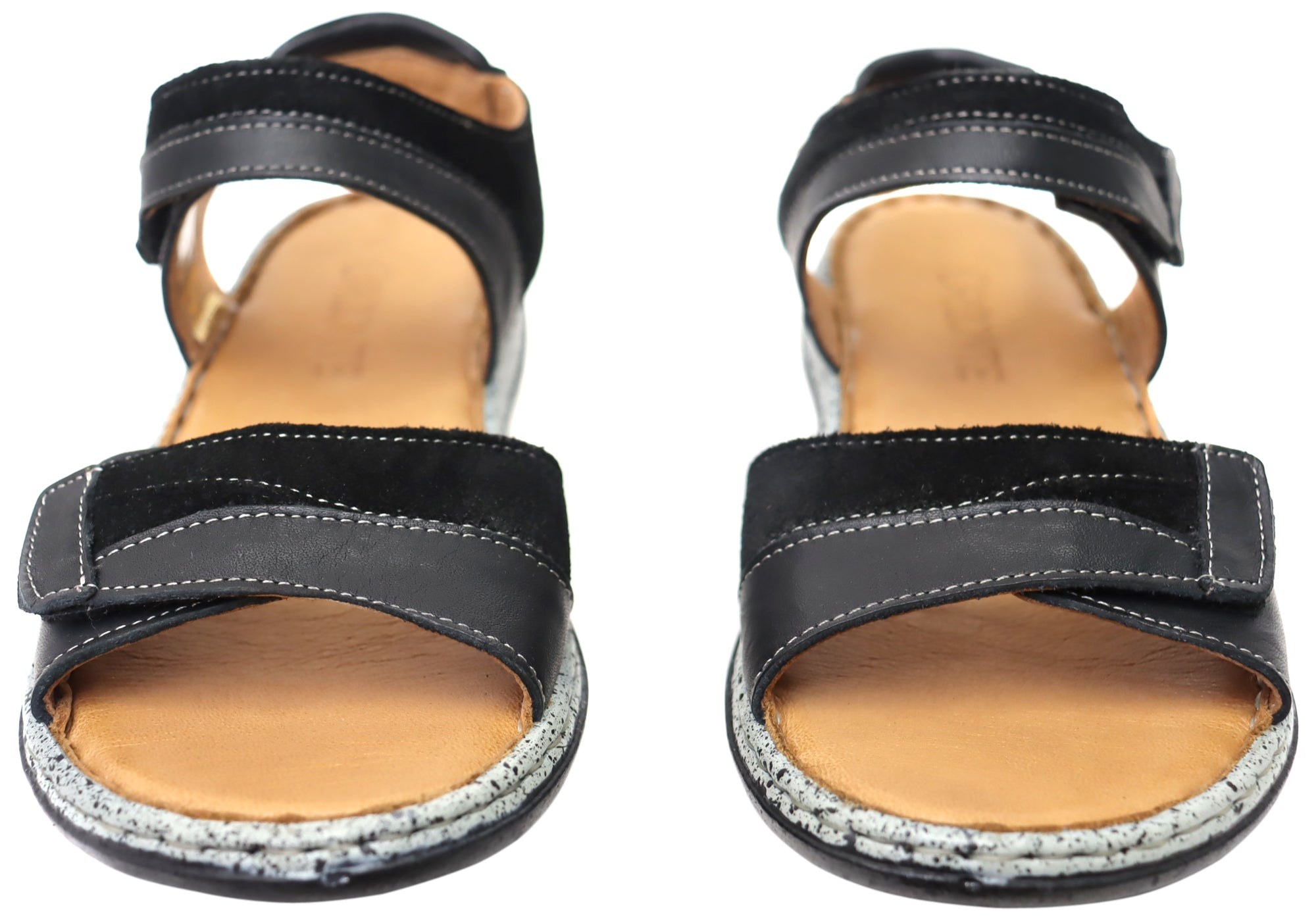 Orizonte Easy Womens Adjustable Comfortable European Leather Sandals