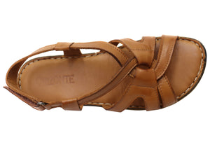 Orizonte Glory Womens Comfortable European Leather Sandals