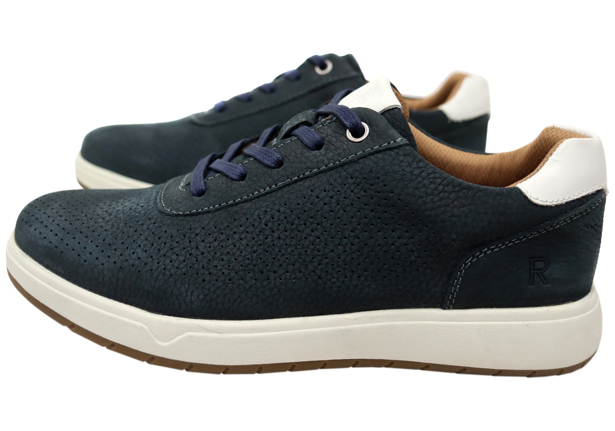 Navy Tumble Nubuck