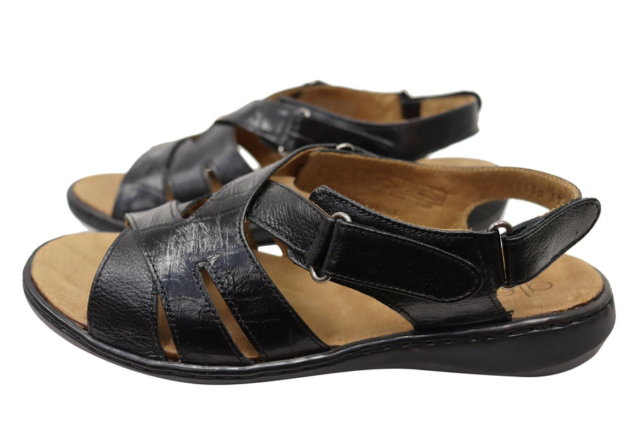Opananken Larra Womens Comfortable Brazilian Leather Sandals