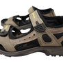 ECCO Mens Offroad Comfortable Leather Adjustable Sandals