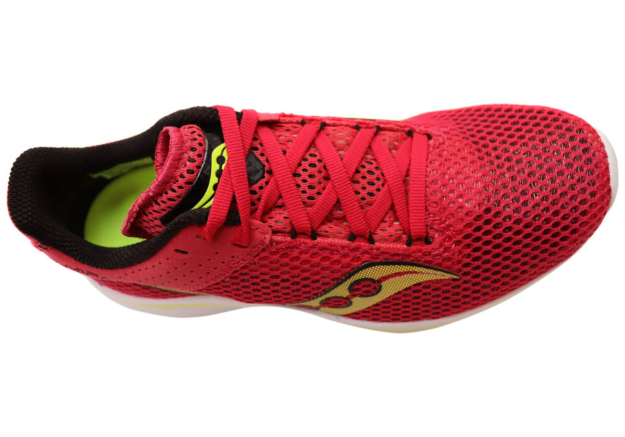 Saucony Womens Kinvara 14 Comfortable Lace Up Athletic Shoes