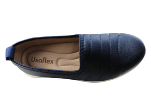 Usaflex Resna Womens Comfortable Cushioned Shoes Made In Brazil