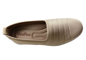 Usaflex Resna Womens Comfortable Cushioned Shoes Made In Brazil