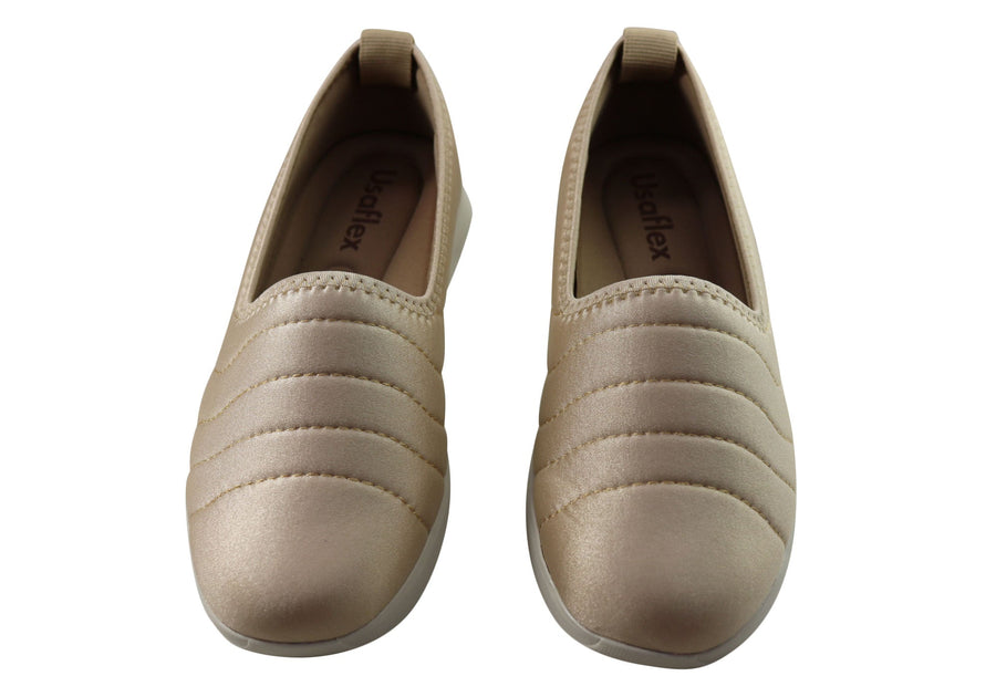 Usaflex Resna Womens Comfortable Cushioned Shoes Made In Brazil