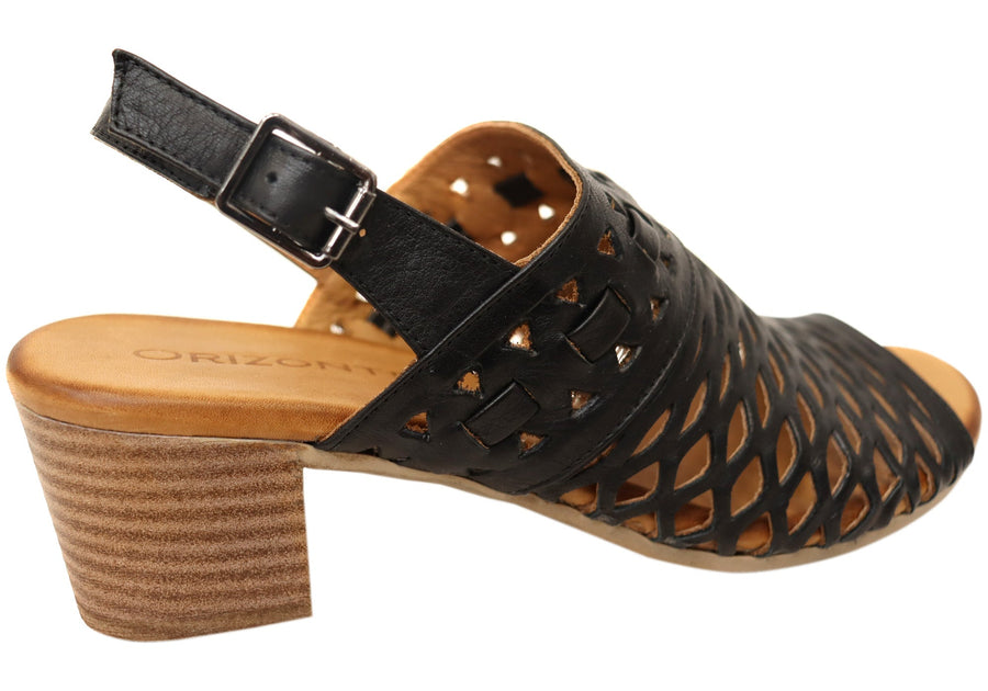 Orizonte Maxeen Womens Comfortable European Leather Sandals