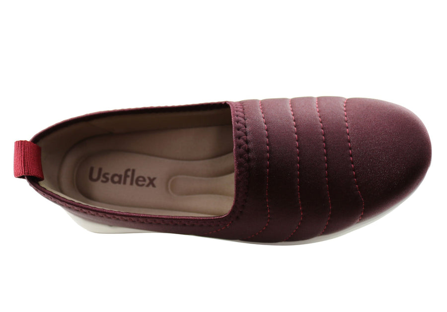 Usaflex Resna Womens Comfortable Cushioned Shoes Made In Brazil