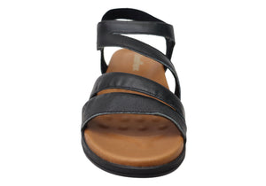 Usaflex Lisa Womens Comfortable Leather Sandals Made In Brazil