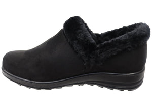 Bellissimo Edna Womens Comfortable Winter Shoes