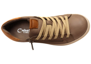 Cabello Comfort Ursa Womens Leather European Cushioned Casual Shoes