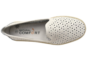 Natural Comfort Flora Womens Comfortable Leather Shoes