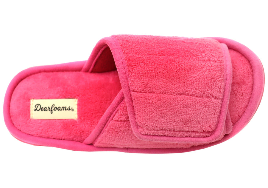 Dearfoam terry thong slippers hot sale