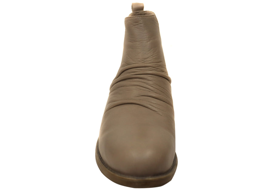 Orizonte Kyro Womens European Comfortable Leather Ankle Boots