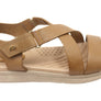 Pegada Mavada Womens Comfortable Leather Sandals Made In Brazil