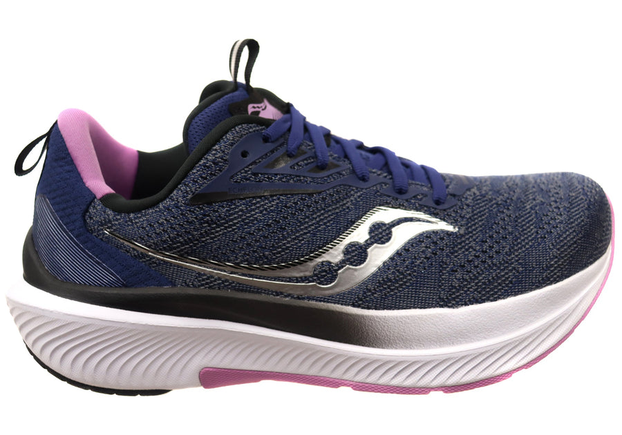 Saucony Womens Echelon 9 Wide Fit Athletic Shoes