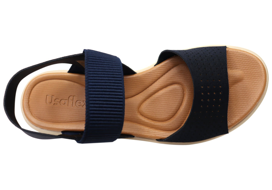 Usaflex Street Womens Comfortable Sandals Made In Brazil