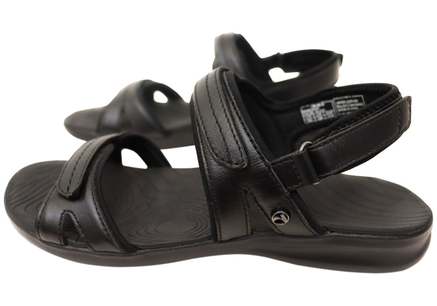 Revere Honduras Womens Comfortable Leather Adjustable Sandals