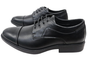 Woodlands Haines Mens Comfortable Lace Up Dress Shoes