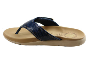 Malu Supercomfort Dinah Womens Comfort Thongs Sandals Made In Brazil