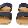 Revere Seaside Womens Comfortable Supportive Leather Slides Sandals