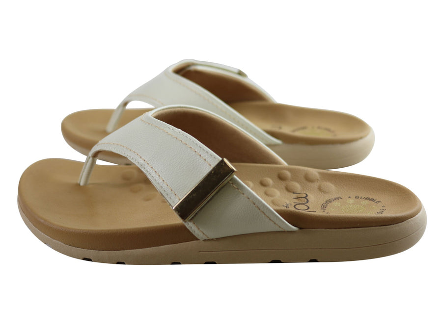 Malu Supercomfort Dinah Womens Comfort Thongs Sandals Made In Brazil