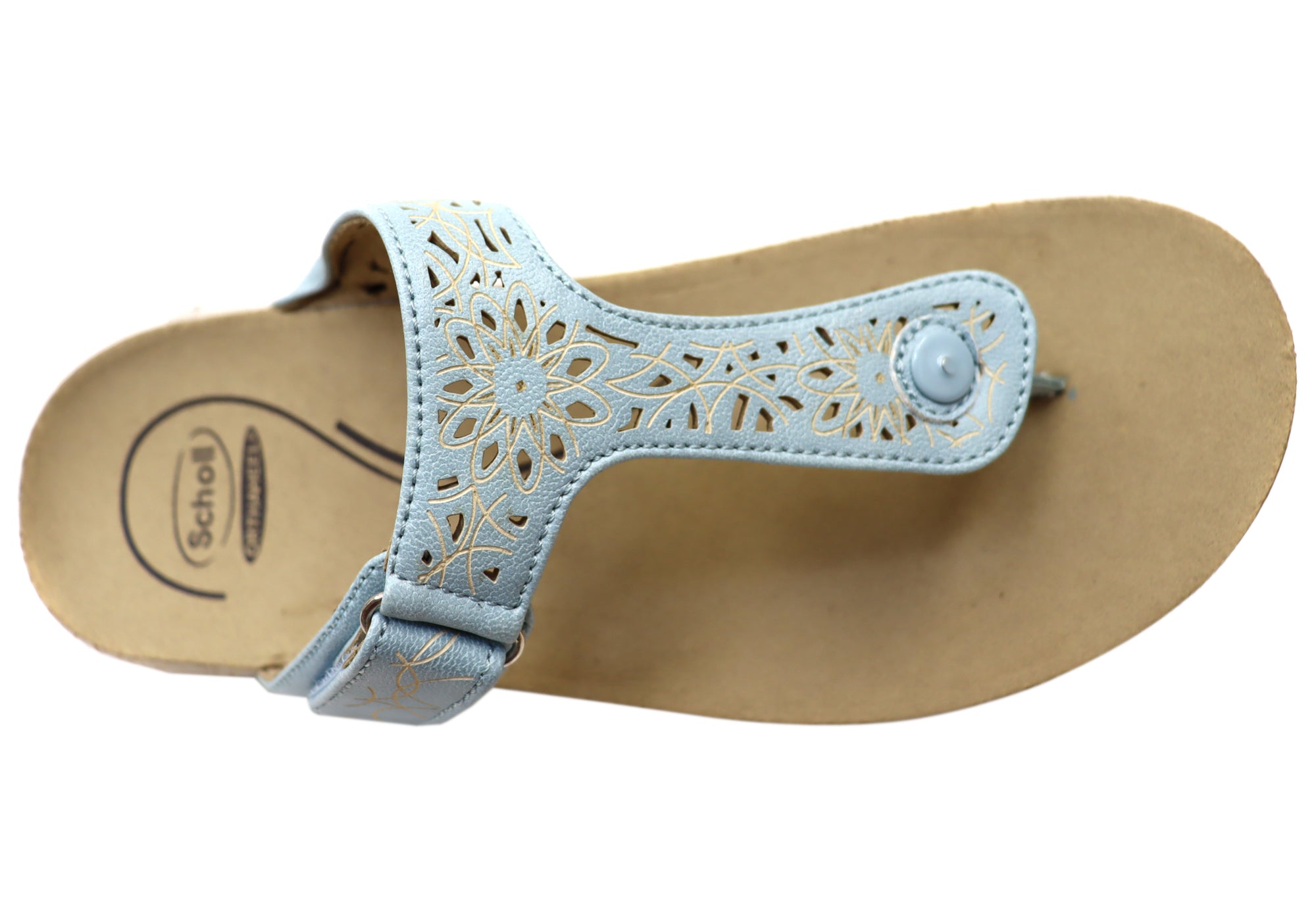 Scholl Orthaheel Amaya Womens Comfortable Supportive Thongs