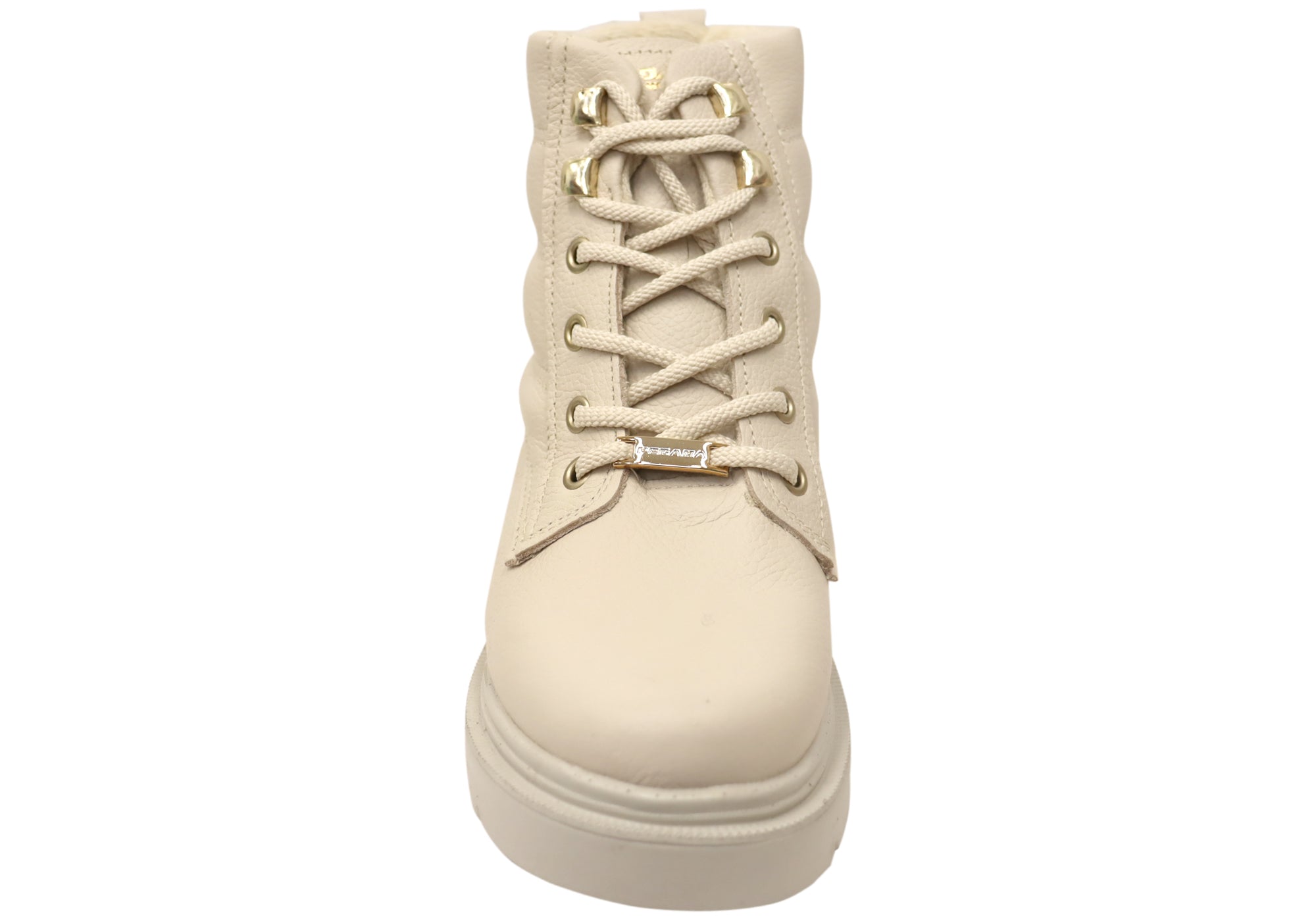 Pegada Continue Womens Brazilian Leather Platform Ankle Boots