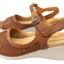 Revere Womens Kaya Wedge Comfortable Supportive Leather Sandals