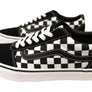 Vans Mens Ward Checkered Comfortable Lace Up Sneakers