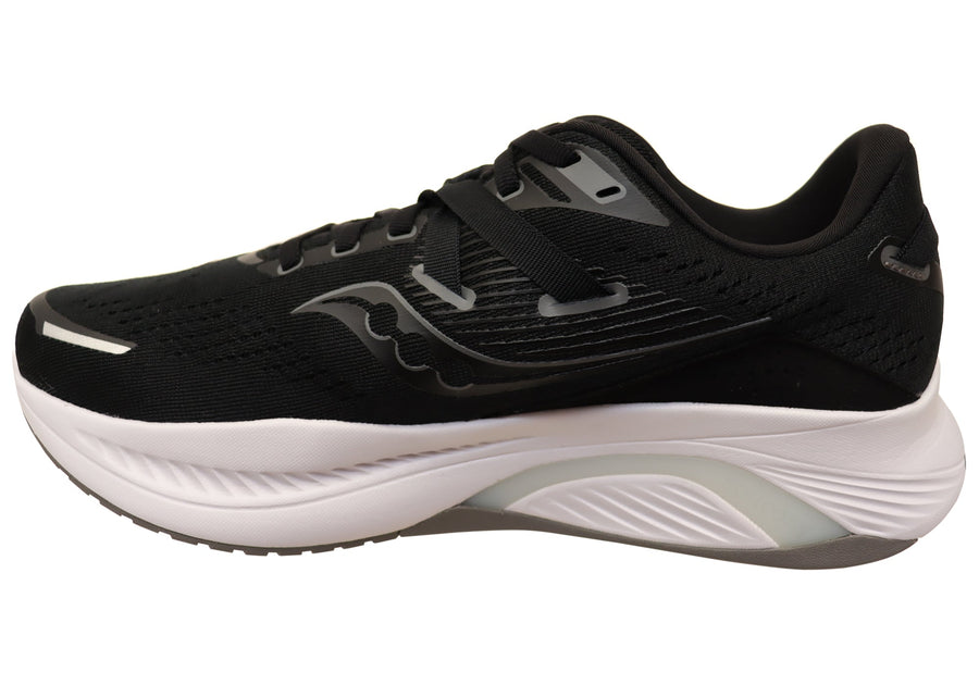 Saucony Mens Guide 16 Comfortable Wide Fit Athletic Shoes