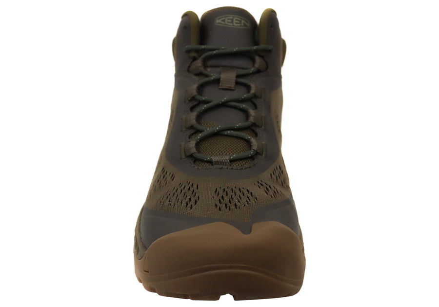 Keen Mens Comfortable Lace Up NXIS Speed Mid Boots