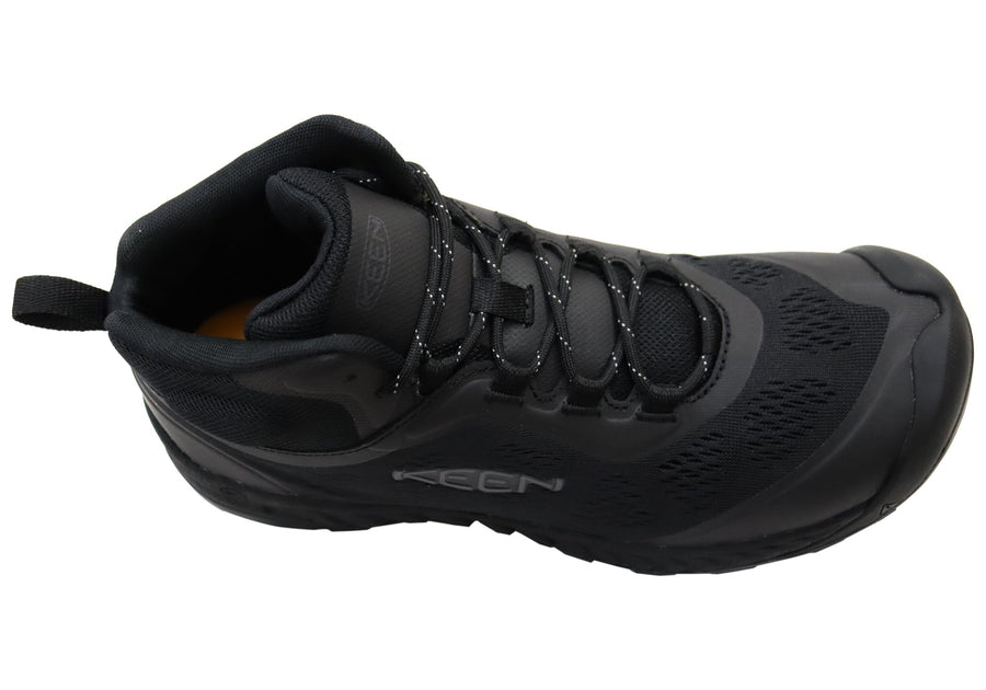 Keen Mens Comfortable Lace Up NXIS Speed Mid Boots